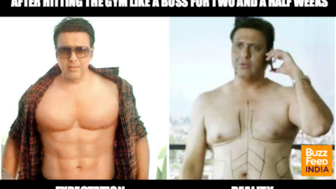 After hitting the gym like boss for two and half weeks meme