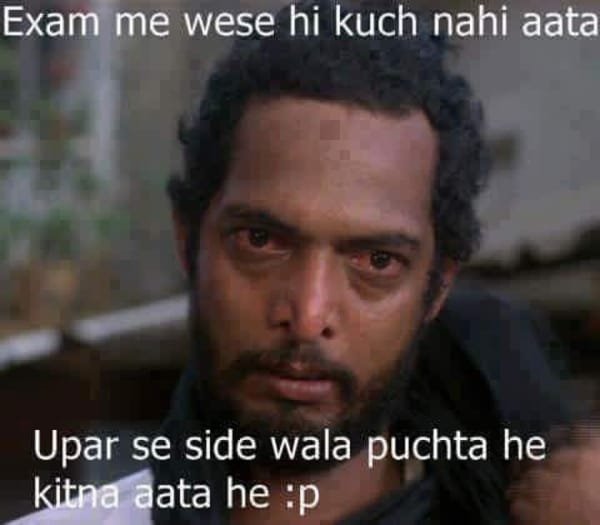 Bollywood-Memes-8 Exam me wese hi kuch nahi aata memes | Hooks | Comedy