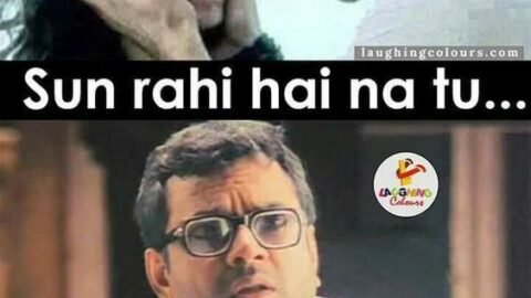 Sun rahi hai na tu meme