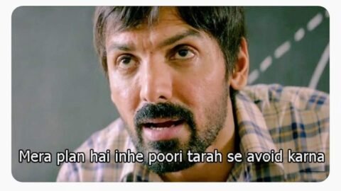 Mera plan hai inhe poori tarah se avoid karna meme