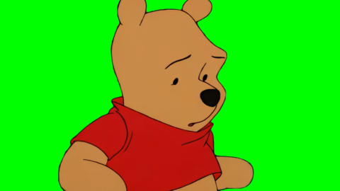 Winnie the Pooh free green screen meme