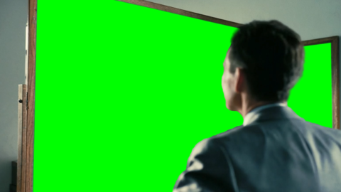 Oppenheimer Looking free green screen meme