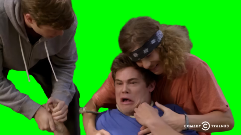 OH MY GOD I ALMOST DIED free green screen meme