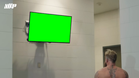 Jake Paul saying free green scree meme