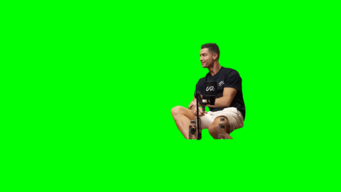 Cristiano Ronaldo Laughing free green screen meme