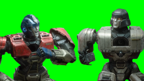 Darkwing saying MINERS free green screen meme