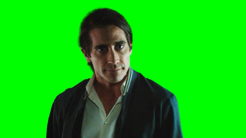 Jake Gyllenhaal saying free green screen meme