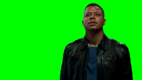 Terrence Howard saying free green screen meme