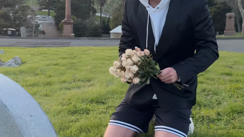 MrBeast crying Grave free green screen meme