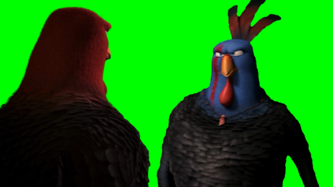 Turkey saying free green screen meme