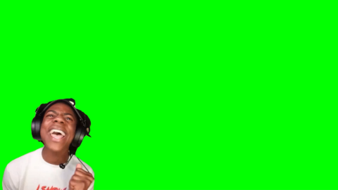IShowSpeed Reaction free green screen meme