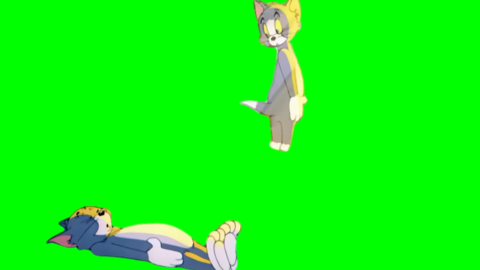 Tom Going to Heaven free green screen meme