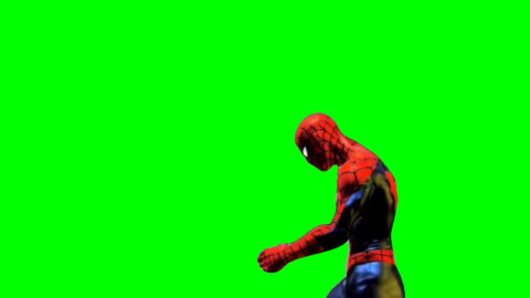 Sad Spider-Man free green screen meme
