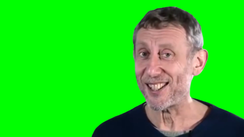 Michael Rosen - Nice! free green screen meme