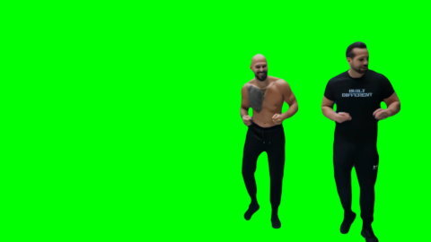 Andrew Tate Dancing free green screen meme