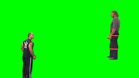 The Rock free green screen meme