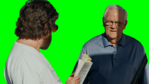 Zach Galifianakis free green screen meme