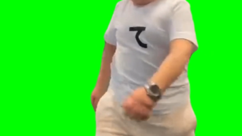 Hasbulla walking free green screen meme