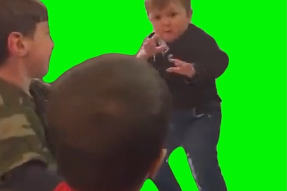 Hasbulla Fighting free green screen meme