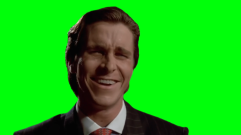 Sigma Face free green screen meme