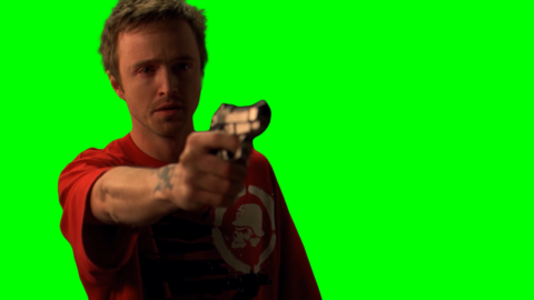 Jesse Shoots Gale free green screen meme