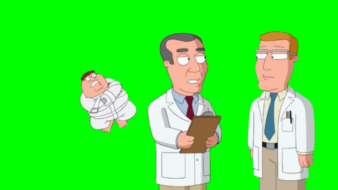 Peter Griffin Going Crazy free green screen meme