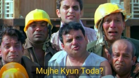 Mujhe kyu toda meme