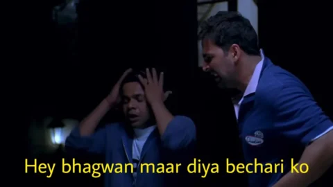 Bhagam bhag memes