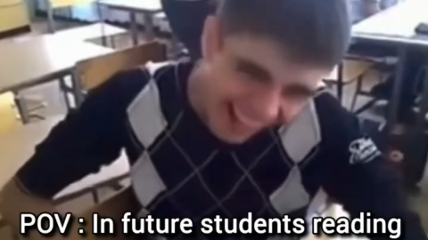future students reading about India vs Pakistan war Memes