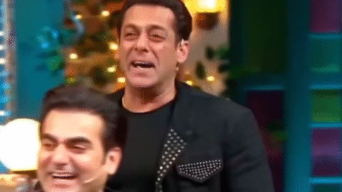 Salman khan laughing