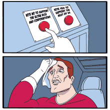 two buttons meme