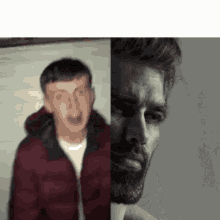 gigachad meme template
