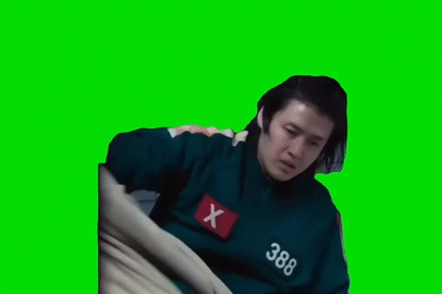 Player 456 mean mugging 388 meme
